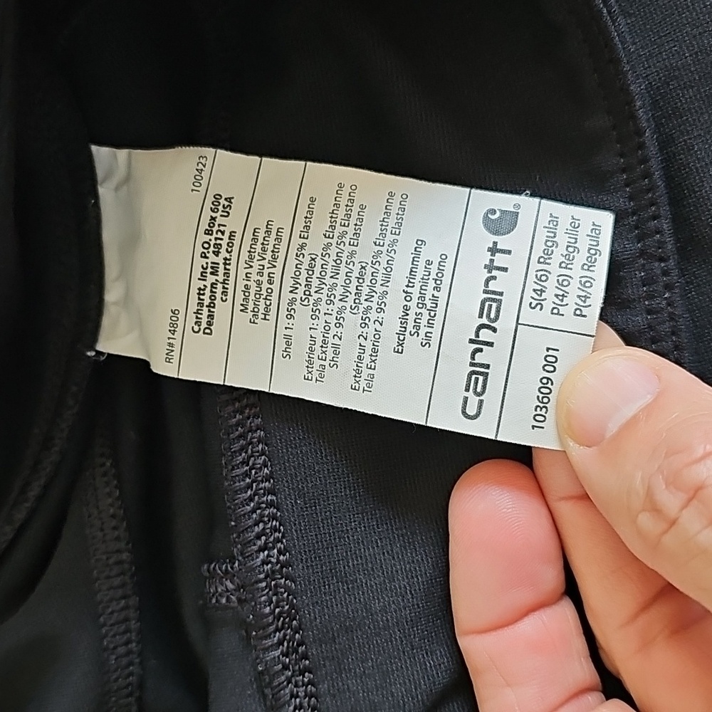 Carhartt Women's Black Leggings - Picture 7 of 11